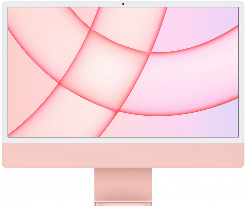 Apple iMac 24" Retina 4,5K, M1 (8C CPU, 7C GPU), 8 ГБ, 256 ГБ SSD, розовый