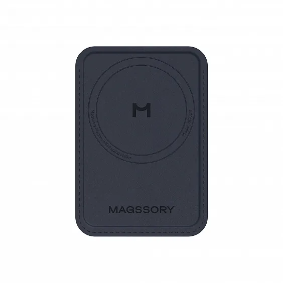 Кардхолдер Magssory Duo Magnetic Kickstand Wallet, с MagSafe, ACL011, Синий