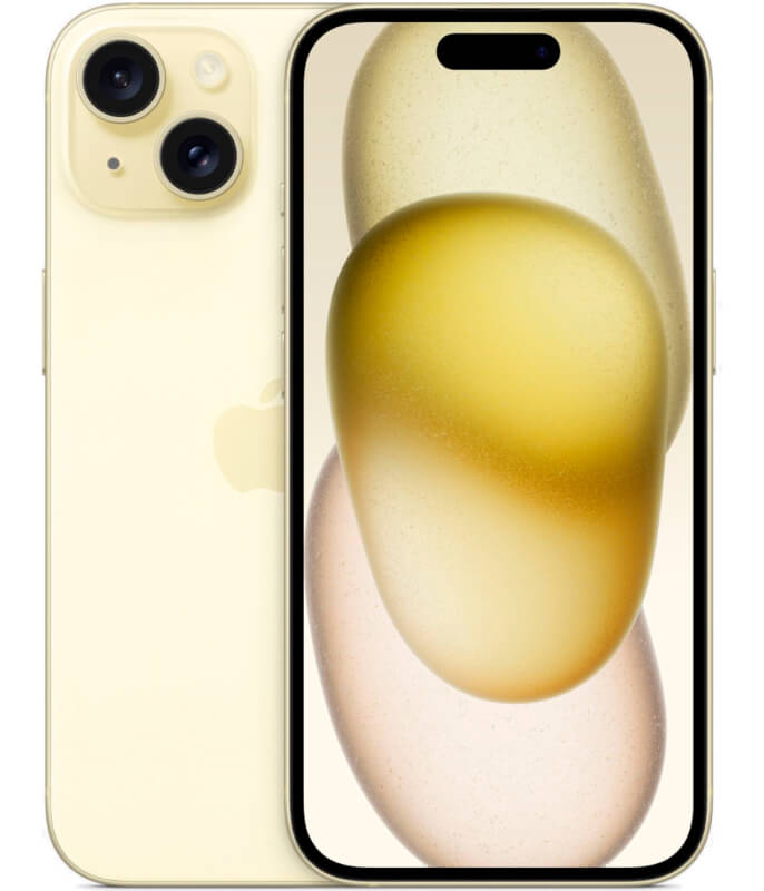 iPhone 15 128 ГБ Желтый (без RuStore)