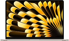 Apple MacBook Air 13" (M3 8C CPU, 10C GPU, 2024) 16 ГБ, 512 ГБ SSD, "Сияющая звезда", MXCU3