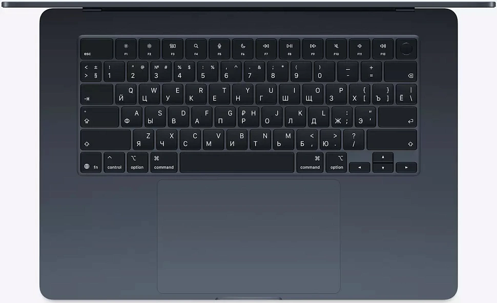 Apple MacBook Air 13" (M3 8C CPU, 8C GPU, 2024) 8 ГБ, 256 ГБ SSD, "Темная ночь", MRXV3