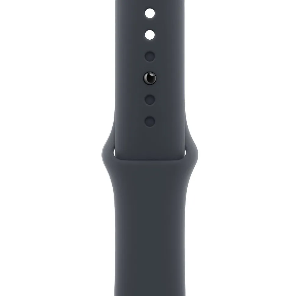 Apple Watch SE (2025), 40 мм, корпус из алюминия цвета «полуночный черный», спортивный ремешок цвета «полуночный черный»