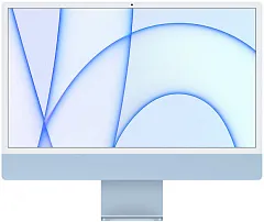 Apple iMac 24" Retina 4,5K, M1 (8C CPU, 7C GPU), 8 ГБ, 256 ГБ SSD, синий