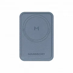 Кардхолдер Magssory Duo Magnetic Kickstand Wallet, с MagSafe, ACL011, Пыльно-голубой