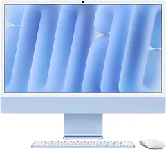Apple iMac 24" Retina 4,5K, M4 (10C CPU, 10C GPU), 16 ГБ, 512 ГБ SSD, синий