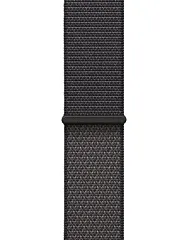 Apple Watch Series 11, 42 мм, корпус из алюминия цвета «чёрный глянец», спортивный ремешок Loop тёмно-серого цвета