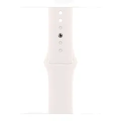 Apple Watch SE (2025), 40 мм, корпус из алюминия цвета «сияющая звезда», спортивный ремешок цвета «лёгкий румянец»
