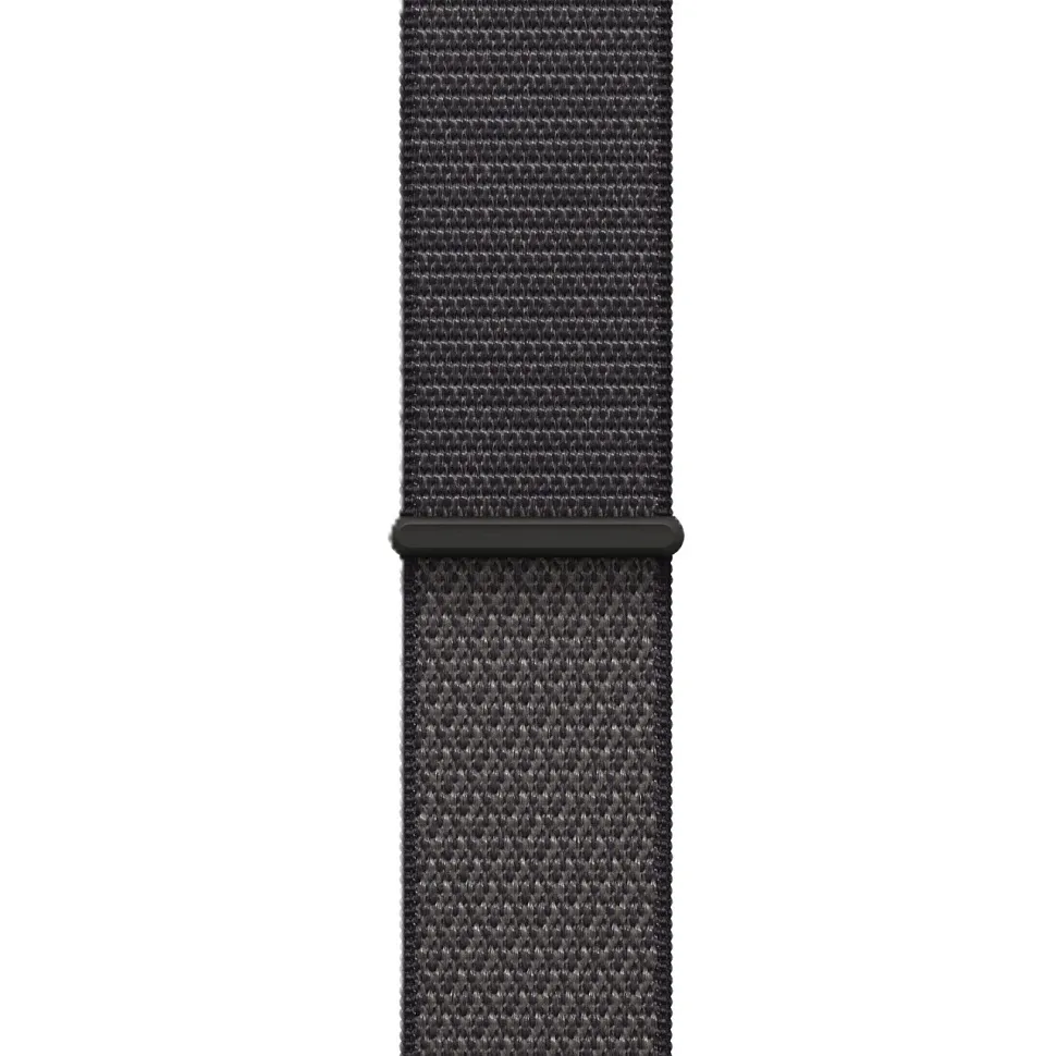 Apple Watch Series 11, 42 мм, корпус из алюминия цвета «космический серый», спортивный ремешок Loop тёмно-серого цвета