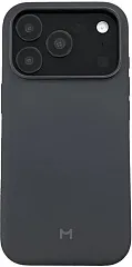 Чехол Magssory для iPhone 17 Pro Max, силикон, с MagSafe, "Тёмная ночь"