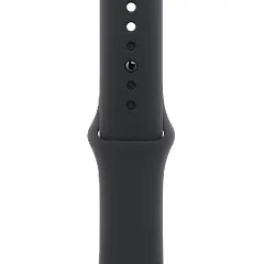 Apple Watch Series 11, 42 мм, корпус из алюминия цвета «космический серый», спортивный ремешок чёрного цвета