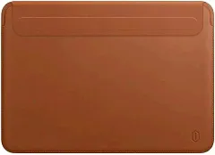 Чехол-конверт с магнитной застежкой для MacBook Pro 16" Коричневый